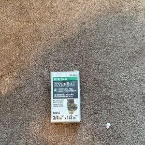 Everbilt Brass Relief Valve